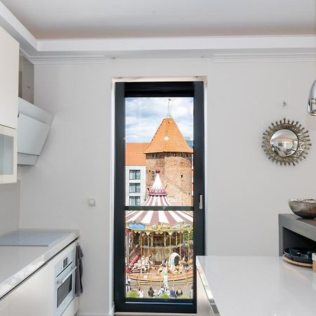 Apartament Nad Motlawa - Downtown Danzica Esterno foto