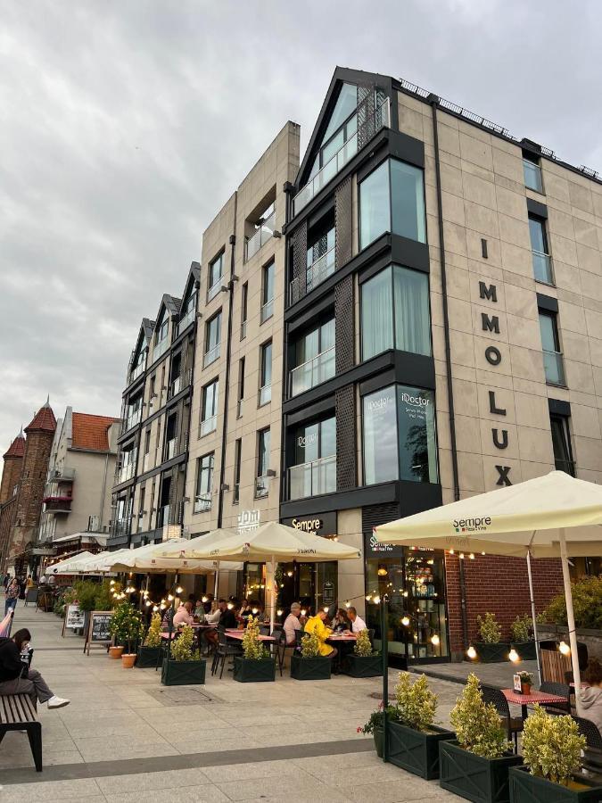 Apartament Nad Motlawa - Downtown Danzica Esterno foto