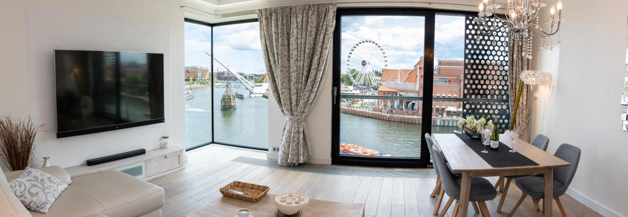 Apartament Nad Motlawa - Downtown Danzica Esterno foto