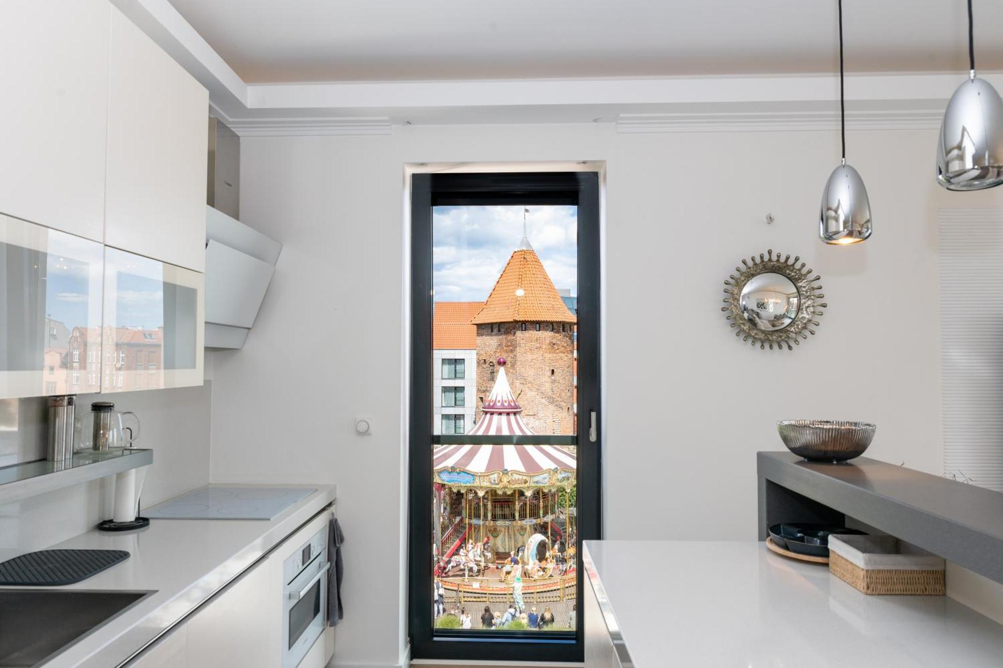 Apartament Nad Motlawa - Downtown Danzica Esterno foto