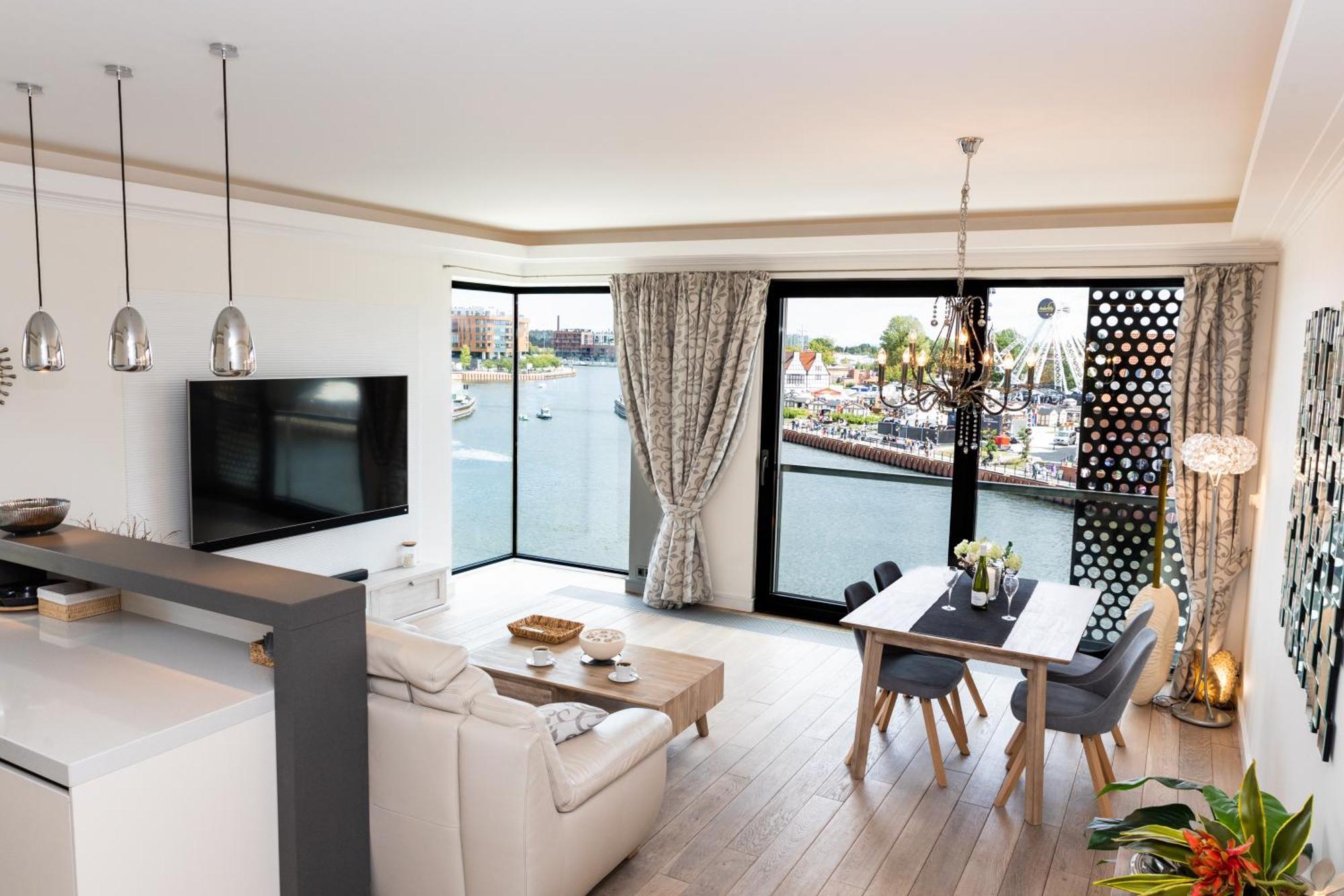 Apartament Nad Motlawa - Downtown Danzica Esterno foto