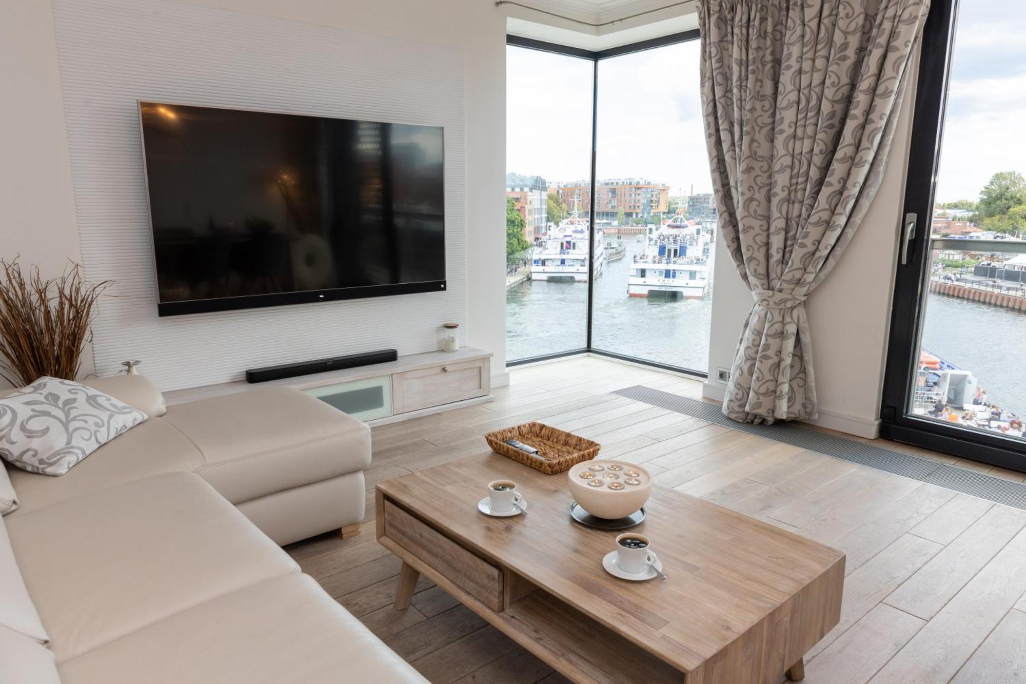 Apartament Nad Motlawa - Downtown Danzica Esterno foto